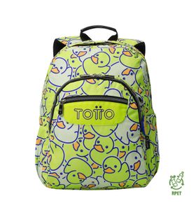 Mochila escolar para laptop 14" Acuarela Amarillo