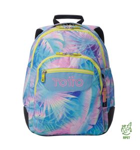 Mochila escolar para laptop 14" Rayol Azul