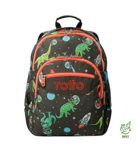 Mochila escolar para laptop 14" Rayol Café