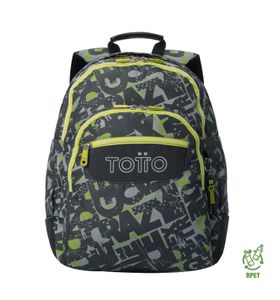 Mochila escolar para laptop 14" Rayol Gris