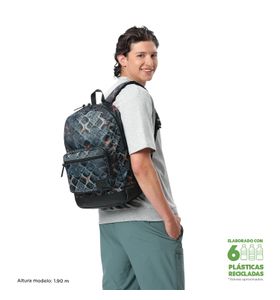 Mochila Universitaria para laptop 14" Tocax Negro Hombre