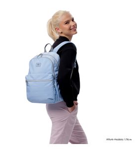 Mochila para laptop 13" Aynatto Azul Mujer