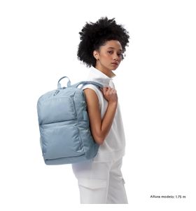 Mochila Universitaria Cloud para laptop 14" Azul Mujer