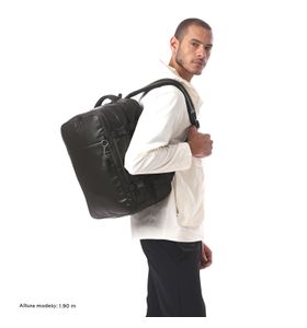 Mochila de Viaje Expandible Grow para laptop 16" Café Hombre