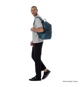 Mochila Universitaria para laptop 14" Trik Azul Hombre
