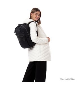 Mochila Ejecutiva para laptop 14"  Toscana Negro Mujer