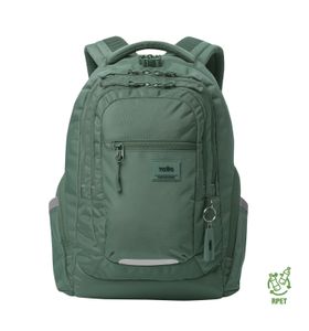 Mochila Universitaria Eufrates para laptop 13" Verde Hombre