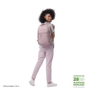 Mochila Universitaria para laptop 15.4" Indo Rosado Mujer