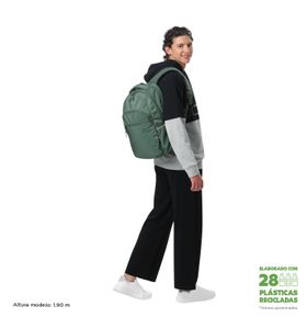 Mochila Universitaria para laptop 15.4" Indo Verde Hombre