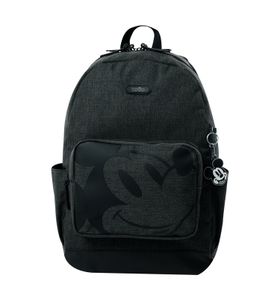 Mochila para Hombre Mickey Melange Mediana Gris