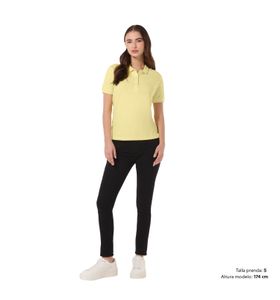 Camisa Polo Chechi para Mujer Amarilla