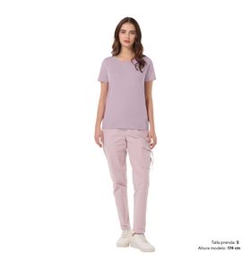 Camiseta Estampada para Mujer Prime Rosada