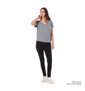 Camiseta para Mujer Morrocoy Gris