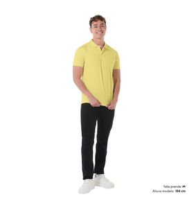 Camisa Polo Spencer para Hombre Amarilla