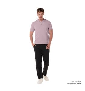 Camisa Polo Youngpolo para Hombre Rosada