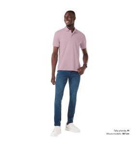 Camisa Polo Mason para Hombre Rosada