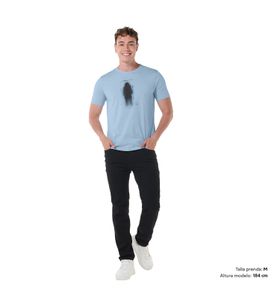 Camiseta Estampada para Hombre Primen Azul