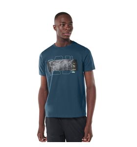 Camiseta Estampada para Hombre Primen Azul