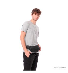 Cangurera Unisex Pompetto Negro