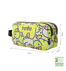 Estuche Multiuso Escuadra Amarillo