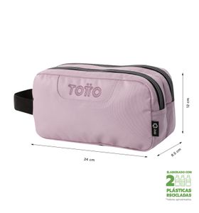 Estuche Multiuso Escuadra Rosado