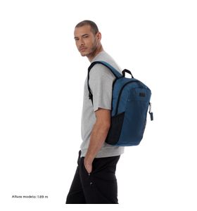Mochila Universitaria Rocky Para Laptop 13" Azul Mujer