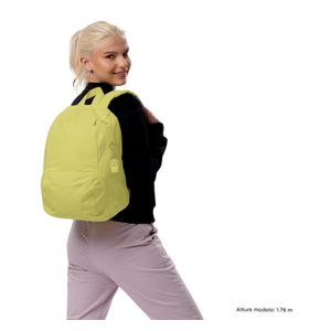 Mochila Universitaria Gammatto Amarillo Mujer