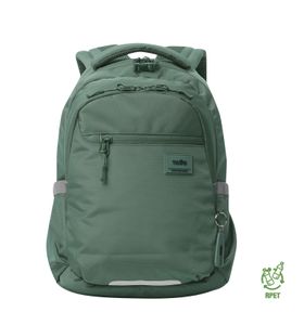 Mochila Universitaria Misisipi Para Laptop 14" Verde Mujer