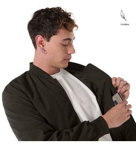 Chumpa para Hombre Cisnal Negro