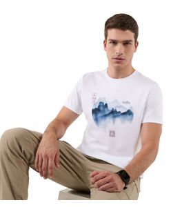 Camiseta Para Hombre Mozartpro Blanca