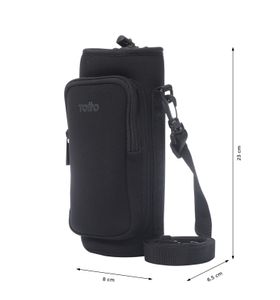 Estuche Portabotellas Carry Negro