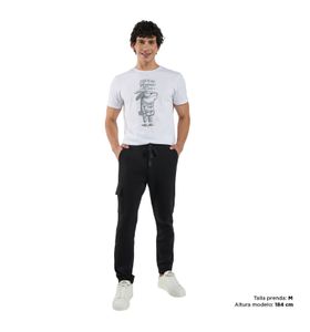 Pantalón Jogger para Hombre Rhony Negro