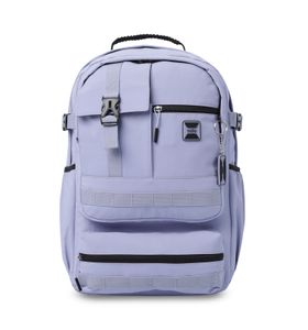 Mochila Universitaria Para Laptop 15.4" Spa Morada Mujer