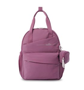 Mochila Universitaria Porta Tablet 10" Suzuka Rosada Mujer