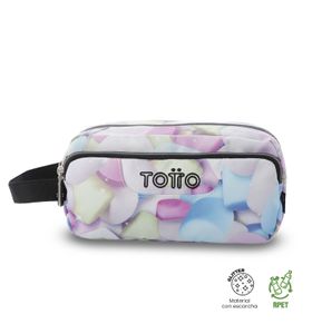 Estuche Multiuso Agapec Glitter Grande Azul