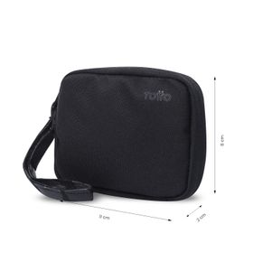 Monedero Delion Pequeño Negro