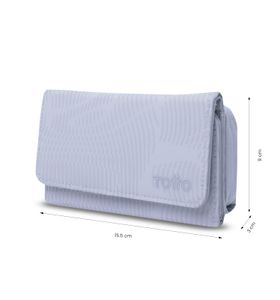 Billetera Texture Var Con RFID Blocker Morada