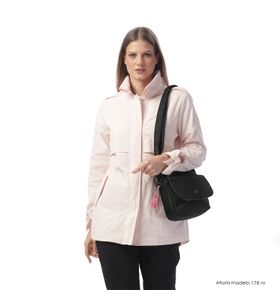 Bolso Para Mujer Porta Tableta 8" Corneana Negro