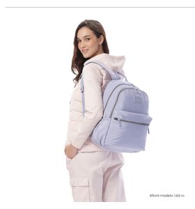 Mochila Ejecutiva Para Laptop 13" Aynatto 2.0 Morada Mujer