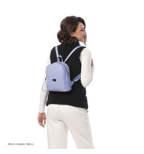 Mochila Pequeña Para Mujer Smooth Morada