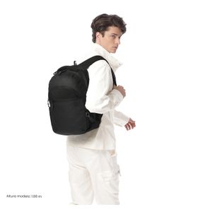 Mochila Universitaria Steif Ino Para Laptop 15.4" Negra Unisex