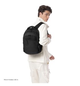 Mochila Universitaria Steif Nara Para Laptop 14" Negra Unisex