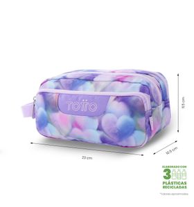 Estuche Multiuso Agapec Grande Morado