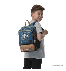 Mochila para Niño Jurassic World Territory Pequeña Azul